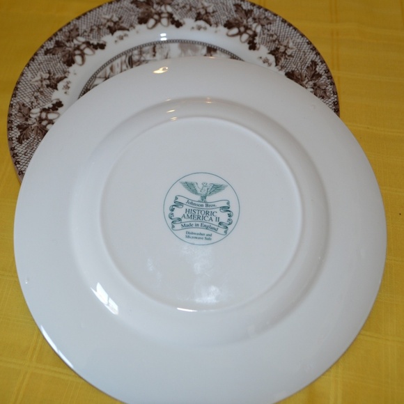 Johnson Bros England HISTORIC AMERICA SALAD #3 - Picture 2 of 3